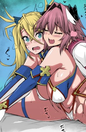 Let's get to Training, Astolfo and Bradamante [Colorized]